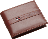 Brown leather wallet PNG image