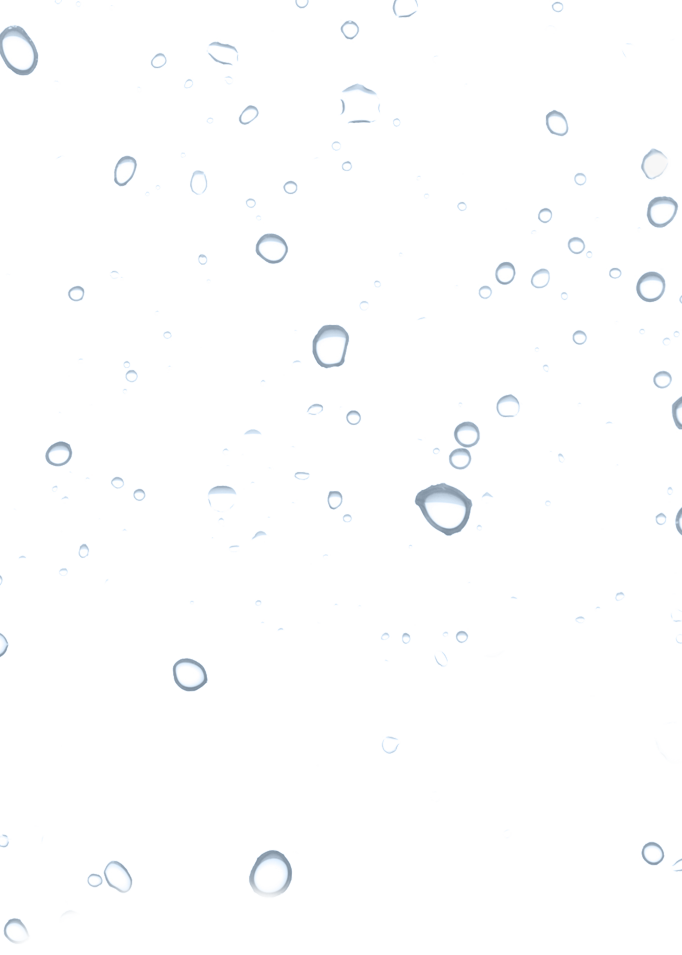 Water drops PNG image