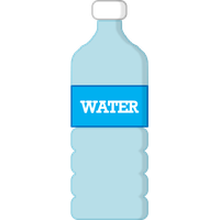 Water bottle PNG