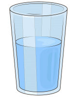 Vaso de agua PNG