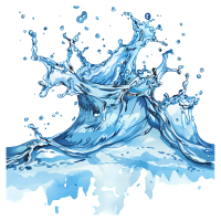 Water splash PNG