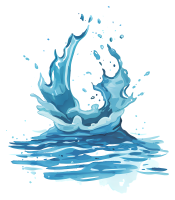 Water splash PNG