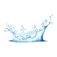 Water splash PNG transparent