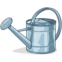 Watering can PNG picture