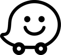 Waze PNG logo