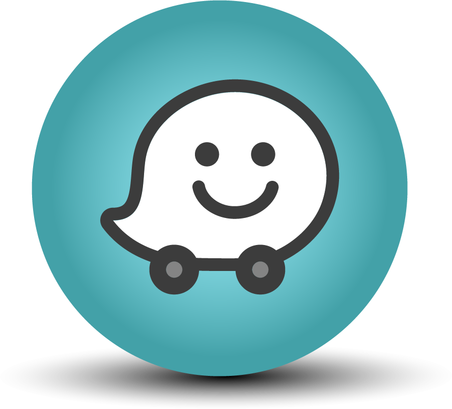 Logotipo de Waze PNG