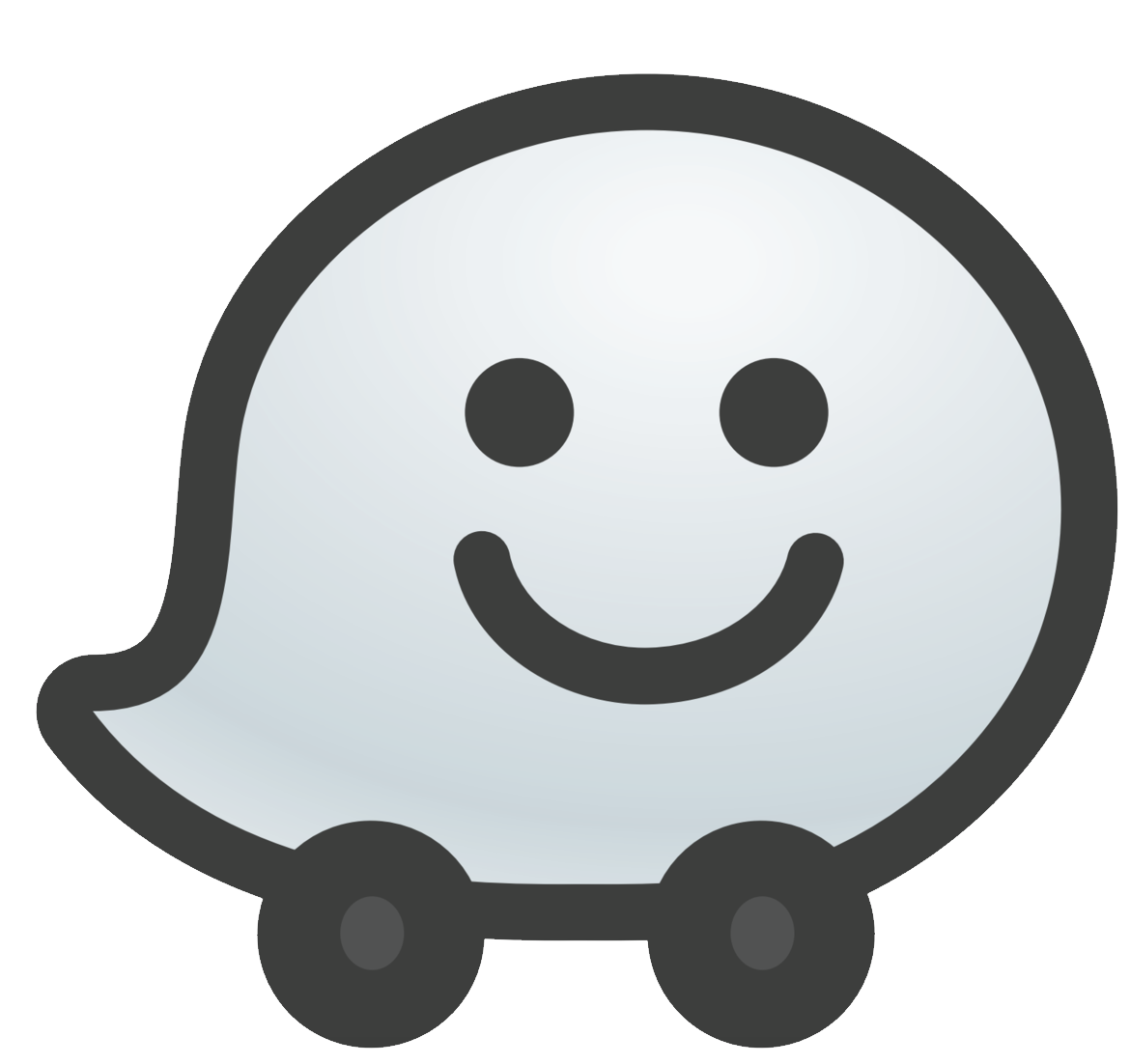 Waze PNG логотип