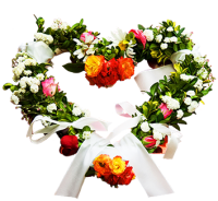 Свадебные цветы PNG