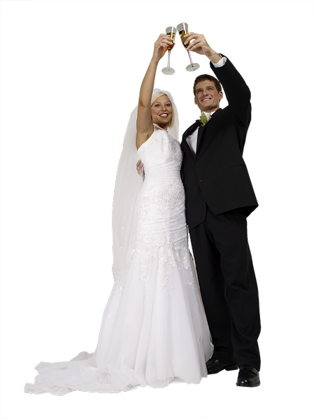 Wedding couple PNG