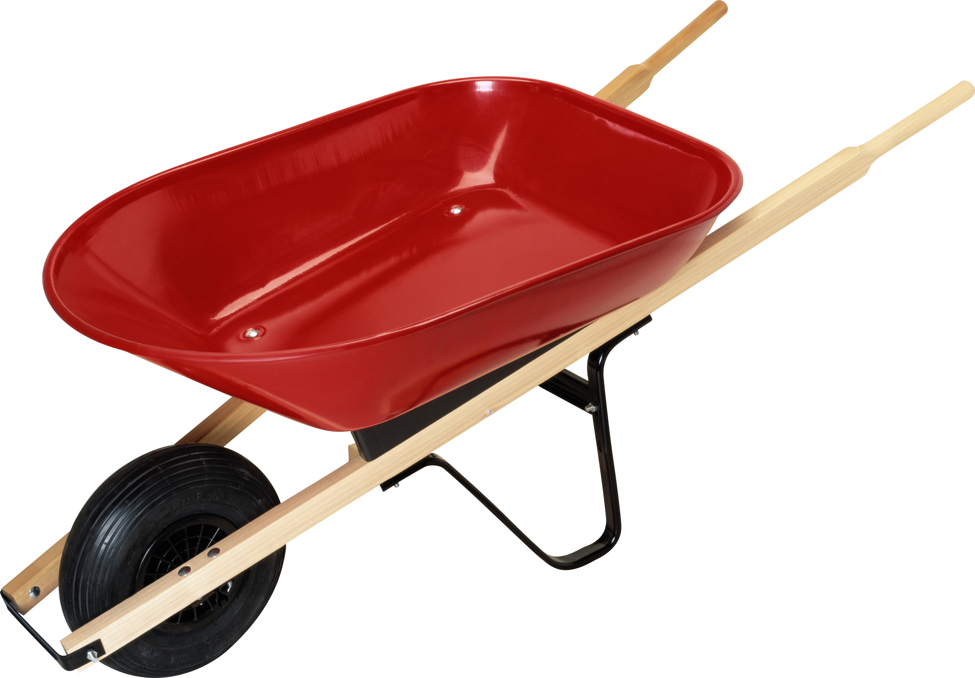 red wheelbarrow PNG
