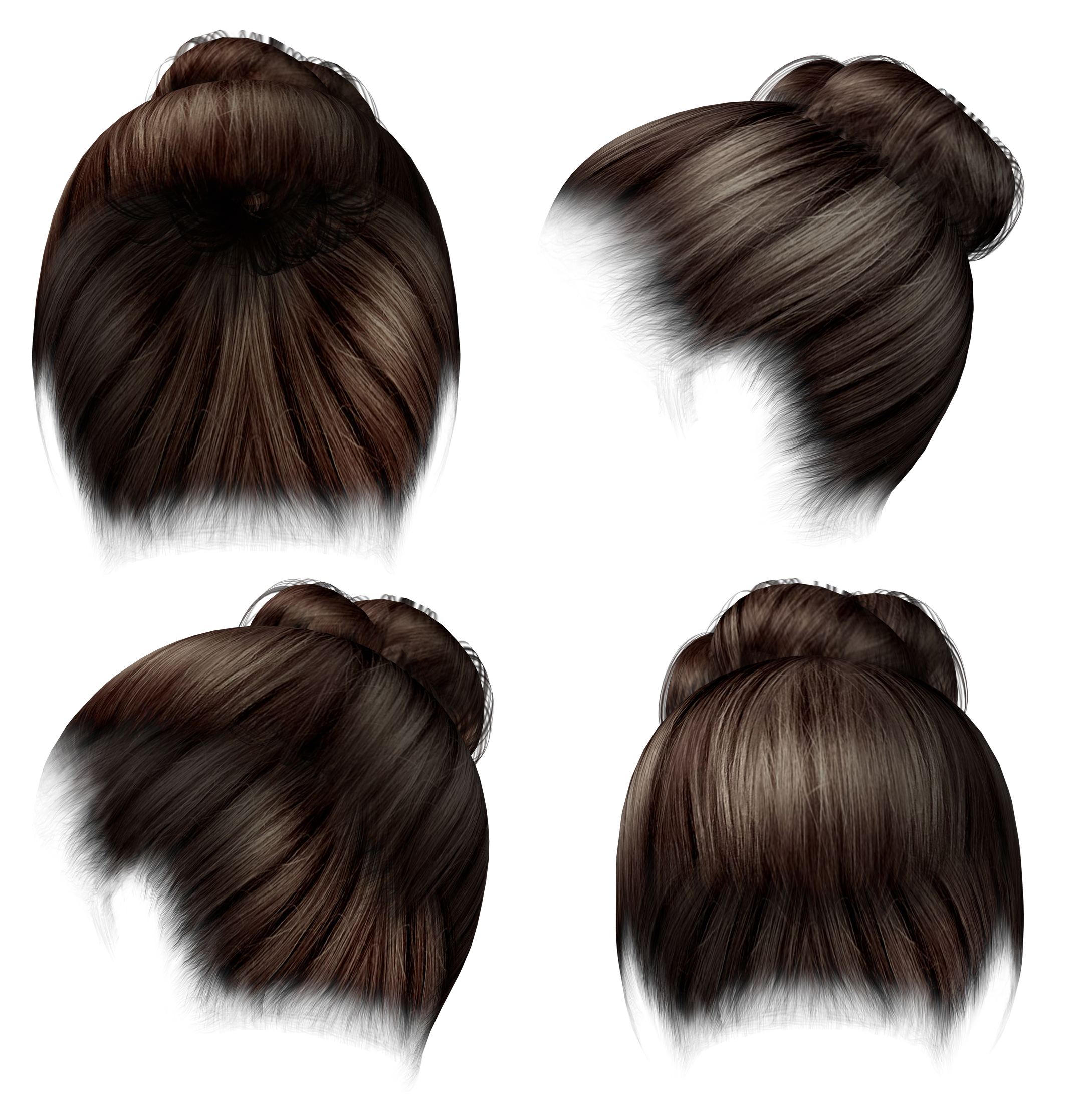 Hair wig PNG transparent image download, size: 2171x2235px