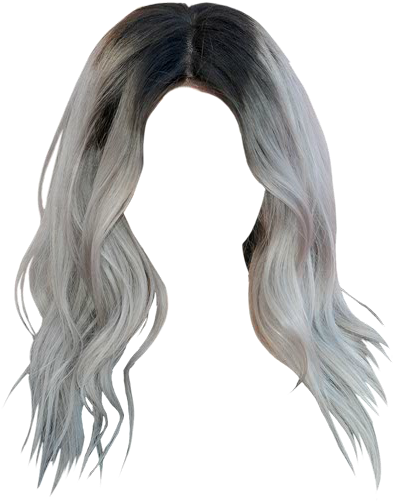 Hair wig PNG transparent image download, size: 490x660px