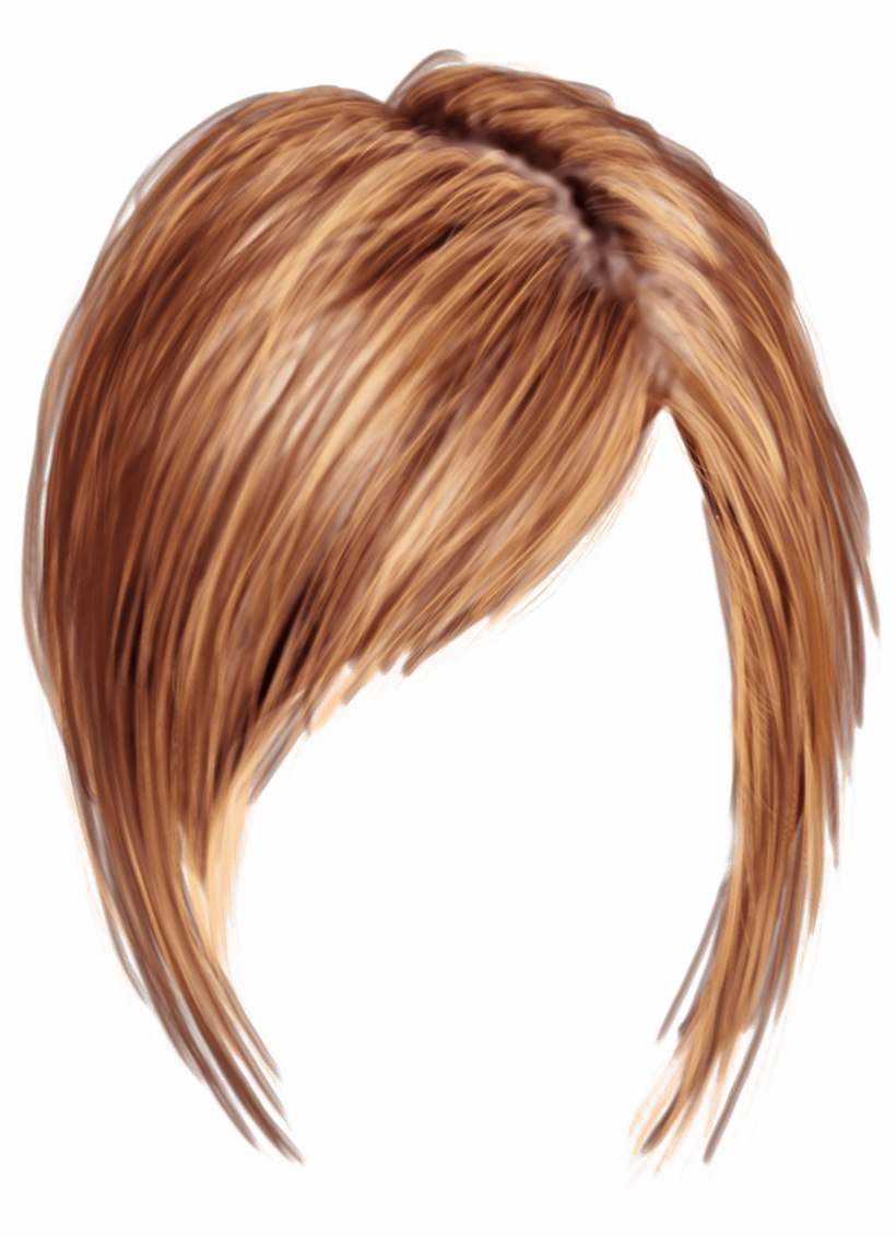 Hair wig PNG transparent image download, size: 820x1131px