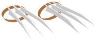 Wolverine claws PNG