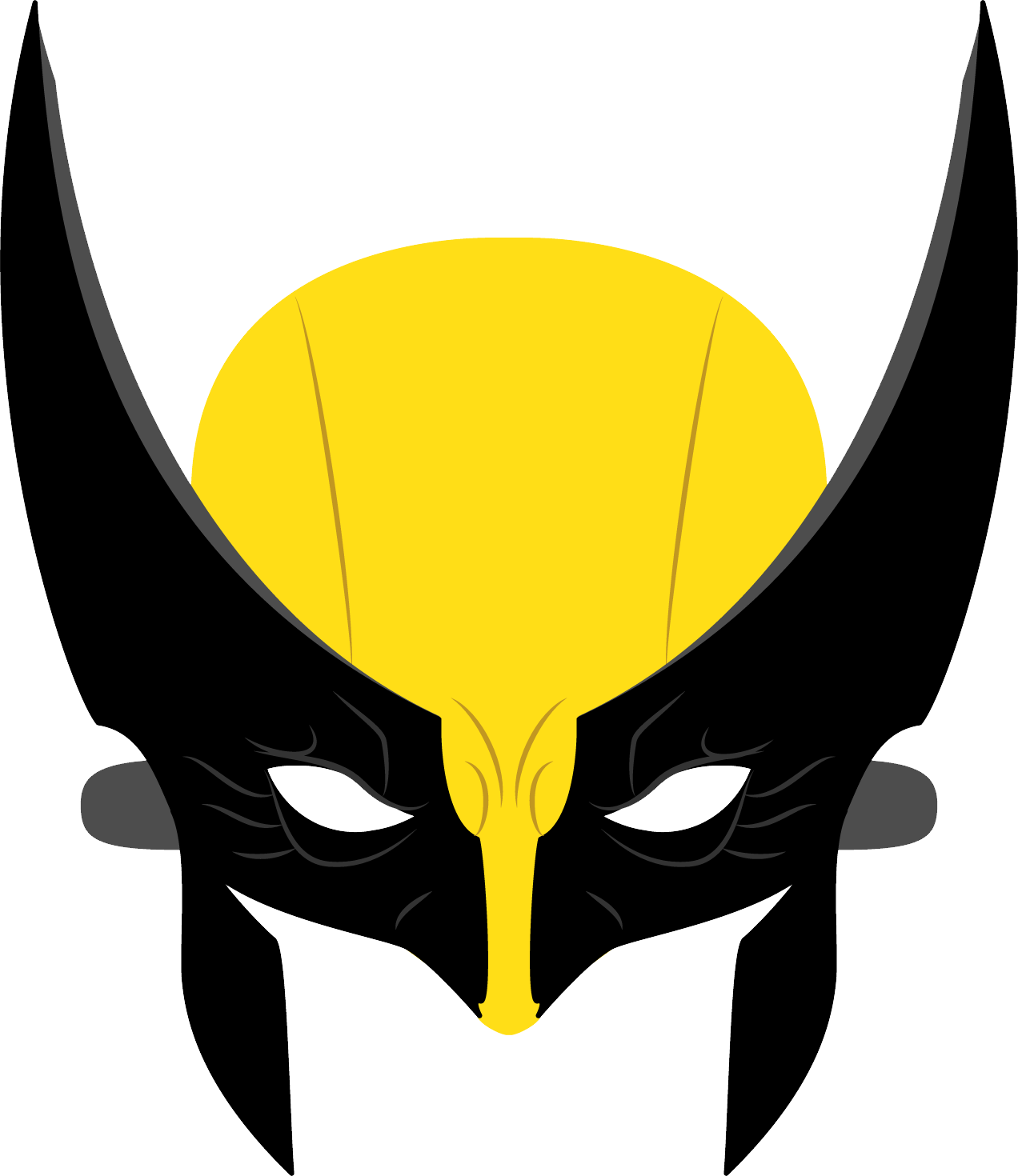 Wolverine mask PNG