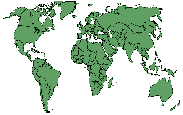 Mapa del mundo PNG