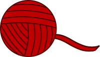 Ball yarn PNG