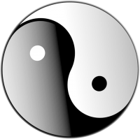 Yin and yang PNG