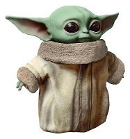 Yoda PNG baby figure