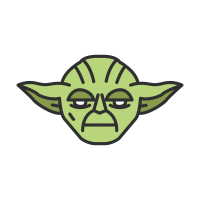 Yoda PNG head icon