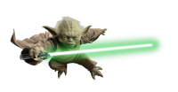 Yoda PNG with sword