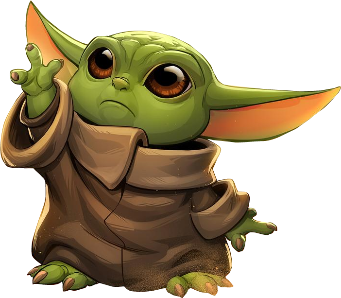 Yoda Png Baby Transparent Image Download Size 702x613px