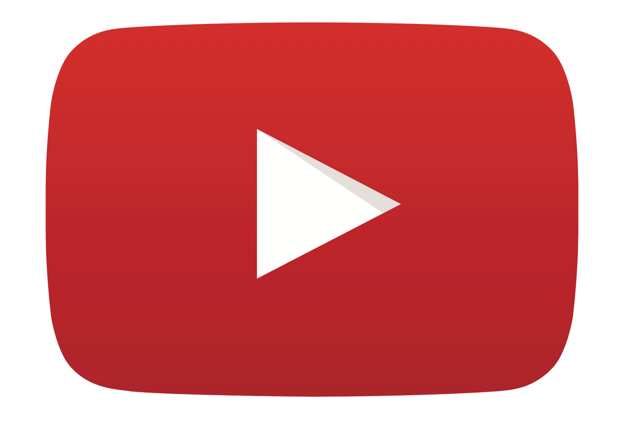 Youtube logo PNG transparent image download, size 1260x853px