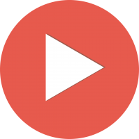 Youtube round button PNG