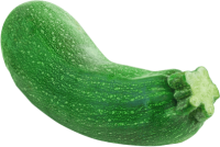 green transparent Zucchini PNG
